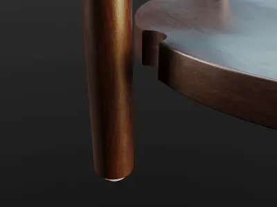 LISTERBY Table Low-poly 3D model
