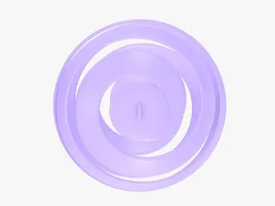 Christmas tree decoration toy 08 3D model