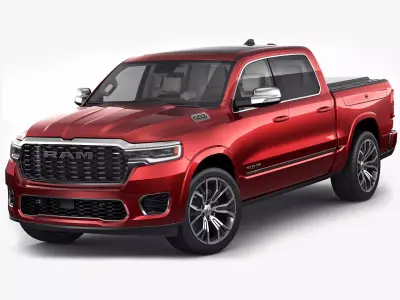 RAM 1500 2025 Tungsten 3D model
