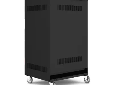 Audio Rack 2 3D model