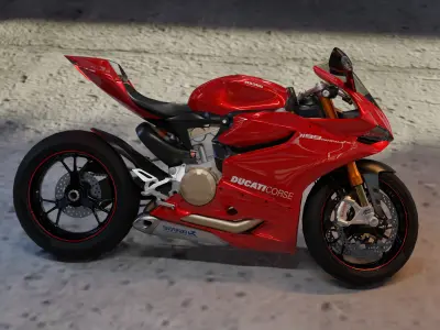 Ducati Panigal V2 3D model