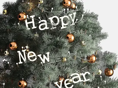 Christmas tree 2 3D model