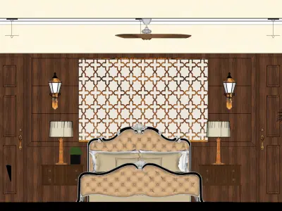 Resort Interior Design 3D model