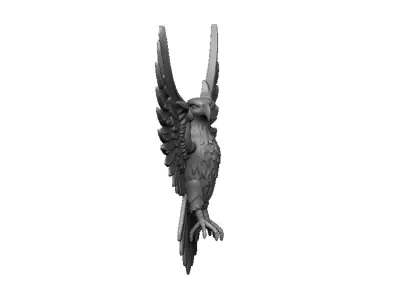 eagle pendant 3D print model purchase
