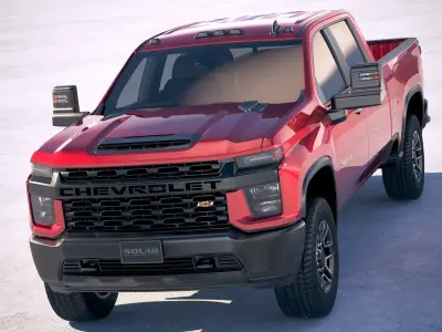 Chevrolet Silverado 2500HD CG 2020 3D model