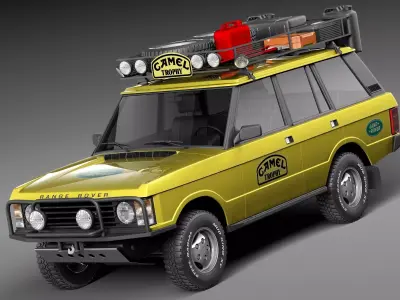 Range Rover Camel Trophy 1981-1993 3D model