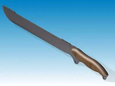 MACHETE knife Free 3D model