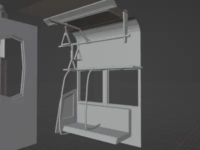 subway train Free 3D model