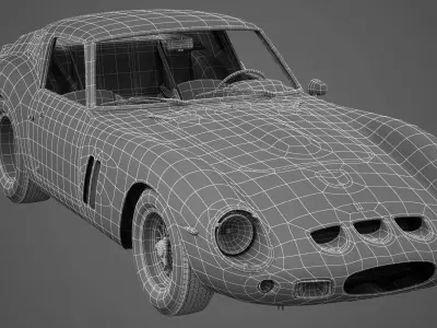 Ferrari 250 GTO - 3387GT - Complete 3D model