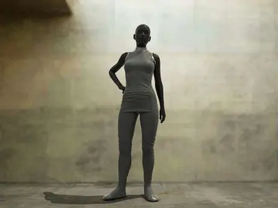 Sci-Fi Suit  3D model