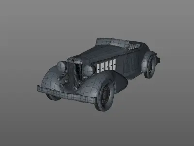 1932 Chrysler Imperial Speedster 3D model