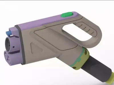 CCS1 Charging plug 3D print model