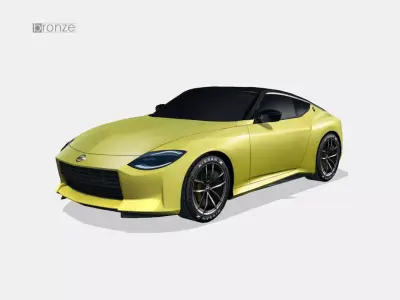 Nissan Fairlady Z Proto Concept 2020 Low-poly 3D model