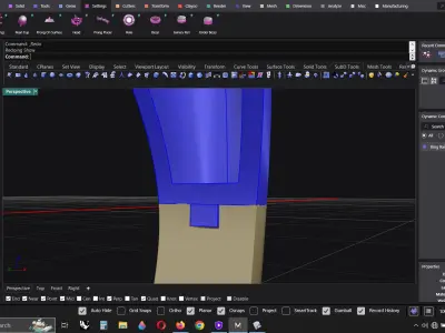 Elegant Infinity Gold Ring with Diamonds Free 3D print model