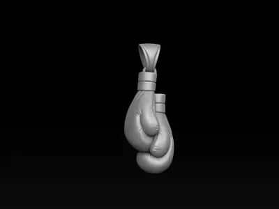 Boxing Gloves Pendant 3D print model