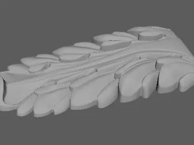 Decor for furniture 3D model 17