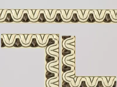 Moulding decorative crown molding 3D print model