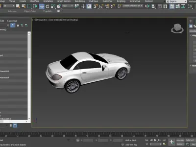 MERCEDES - 3DS - FBX - OBJ - iProp - ICLONE 7 3D model 3D model