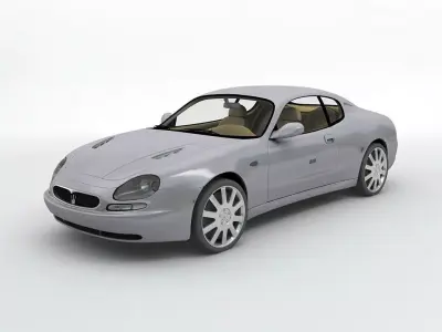  2000 Maserati 3200GT Sports Car 3D model