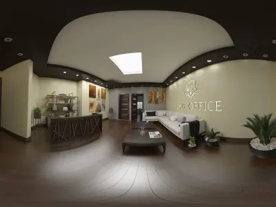 interior office 360 render 01 3D model