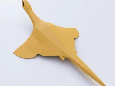 Toon turtle 3d model  Low-poly 3D model