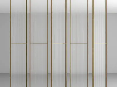 Decorative partition 3D model