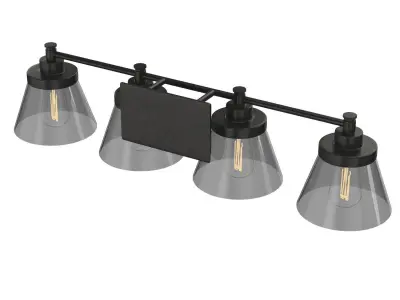 Hinton Collection Four-Light 3D model