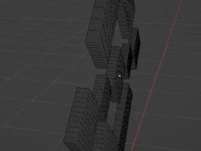 Custom 3d Logo Low-poly 3D model