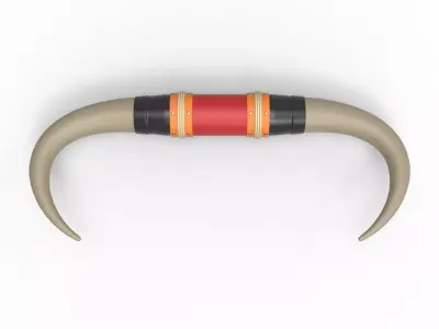 Bull horns for car ot truck Version 4 Scale 1 to 25 3D print model