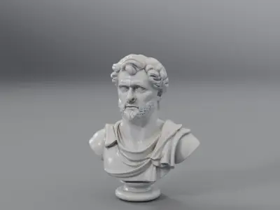 greek statue 3D model