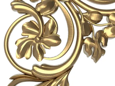  decorative pattern ready for 3D printing 3D model 431