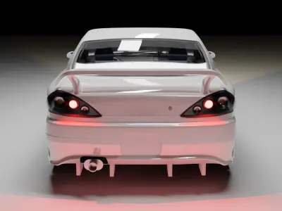 NIssan silvia s15 3D model