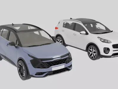 KIA Sportage 3D model