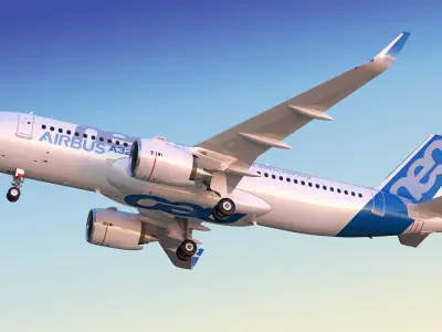  Airbus A320 Neo with interior and cockpit 