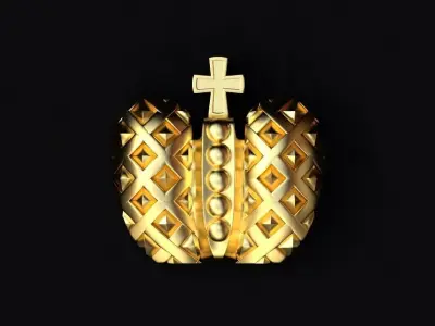 Central decor ornament for furniture Free 3D model 33
