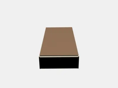 PAX Wardrobe frame 16 Low-poly 3D model