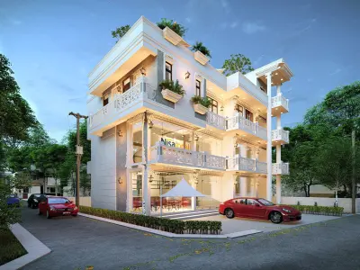 Residential Building   3D model
