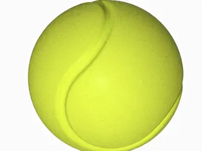 Sports Tennis Ball 3D print model