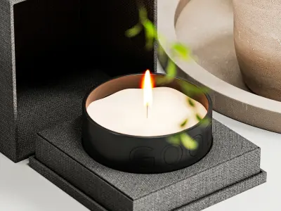 decorative set 20 3D model purchase