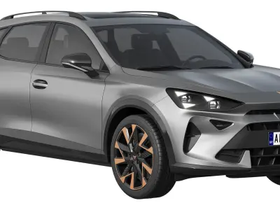 Cupra Formentor 2025 3D model