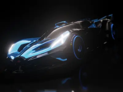 Bugatti Bolide SK Model 3D model