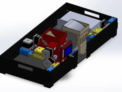 VARIABLE VOLUME PACKAGING MACHINE  3D print model