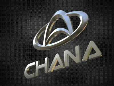 chana logo 3D model