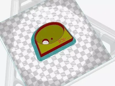 Webasto controller mount podium 3D print model