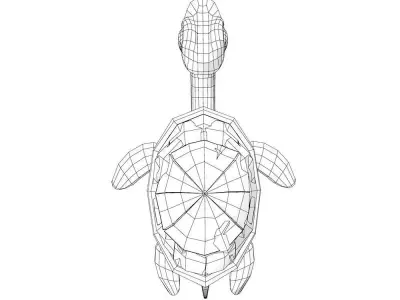 Turtle 3d model 3D model