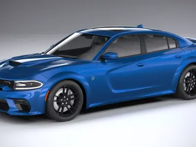 Dodge Charger SRT Hellcat Widebody 2020 3D model