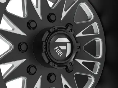 fuel off road REAR THROTTLE wheel 3d print model Free 3D print model