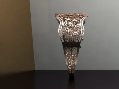 Gold Bracelet  3D print model