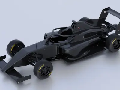 Tatuus MSV GB4-025 3D model