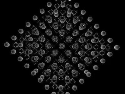 LoD Test - Blender Game Engine  Free low-poly 3D model